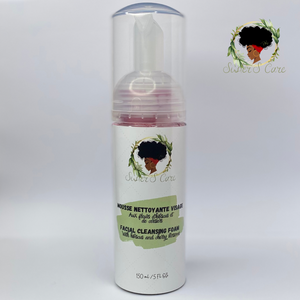 Mousse nettoyante visage : Aux fleurs d’hibiscus & de cerisiers